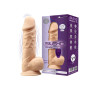 Фалоімітатор з вібрацією SilexD Norman Vibro Flesh (Model 1 size 8,5