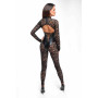 Комбінезон Noir Handmade F299 Enigma, XXL, мереживо, довгий рукав, імітація корсета, доступ