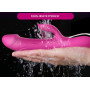 Вібратор-пульсатор Leten Automatical Thrusting Vibrator з підігрівом, що перезаряджається, 10 режимі