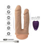 Подвійний фалоімітатор з вібрацією SilexD Double Gusto Vibro Flesh (Model 1 size 8
