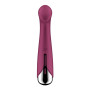 Вібратор з ротацією Satisfyer Spinning G-Spot 1 Red, плоский майданчик для стимуляції точки G
