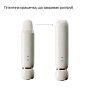 Вакуумний кліторальний стимулятор Zalo Lia Floral White, 3 насадки, 3 режими, різна інтенсивність