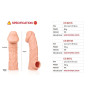 Насадка на член Kokos Cock Sleeve CS 001 L (м'ята упаковка!!!)