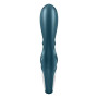 Смарт вібратор-кролик Satisfyer Hug Me Bluegrey, 2 мотори, діаметр 4,2см, широка кліторальна частина