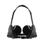 Ліф Серце Feral Feelings - Hearts Bra Black