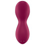 Вібратор для клітора з перлинною стимуляцією Satisfyer Exciterrr Berry, 2 незалежні мотори