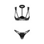 Комплект Obsessive Roccele 2-pcs crotchless set L/XL