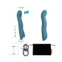 Вібратор Love To Love SWAP - TEAL ME, з пульсівною перлиною для точки G, 3 мотори, гнеться