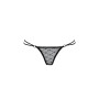 Трусики на зав'язочках з боків Passion Exclusive ZITA THONG S/M, black