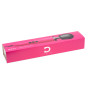 Вібромасажер DOXY Original Pink, дуже потужний, живлення 220В, пульсівні вібрації