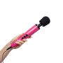 Вібромасажер DOXY Original Pink, дуже потужний, живлення 220В, пульсівні вібрації