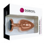 Металева анальна пробка із прикрасою у вигляді кристалу Dorcel - Diamond Plug L