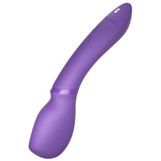 Смарт-вібромасажер We-Vibe Wand 2 Purple, дуже потужний, функція Smart Silence