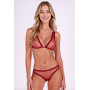 Комплект Passion BELISSANA SET burgundy L