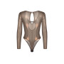 Боді Obsessive Soranna long-sleeved teddy 2XL/3XL