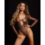 Боді Obsessive Soranna long-sleeved teddy 2XL/3XL