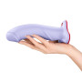 Фалоімітатор Fun Factory THE BOSS STUB Purple, реалістична текстура, довжина 17,9 см, діаметр 4,1см