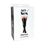 Лаковані панчохи зі шнурівкою Art of Sex - Mistress, чорні, розмір S