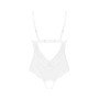 Еротичне напівпрозоре боді Obsessive Heavenlly crotchless teddy M/L (м'ята упаковка!!!)