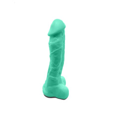 Мило у формі пеніса Чистий Кайф Turquoise size XL, крафтове мило-член, натуральне