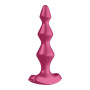 Анальний стимулятор-намистини з двома моторами Satisfyer Lolli-Plug 1 Berry