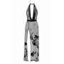 Сукня Noir Handmade F312 Divinity, M, black, прозора, до підлоги, відкрита спина, розріз збоку
