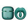 Ерекційне смарт-віброкільце Zalo Apis Turquoise Green, до 4 годин роботи, зарядний кейс