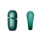 Ерекційне смарт-віброкільце Zalo Apis Turquoise Green, до 4 годин роботи, зарядний кейс