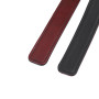 Фіксатори для стегон Liebe Seele Wine Red Thigh Cuffs L Size, натуральна шкіра