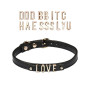 Чокер Liebe Seele DIY Choker with 21 Removable Letters, знімні букви, 21 буква в комплекті