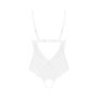Еротичне напівпрозоре боді Obsessive Heavenlly crotchless teddy M/L, з доступом