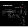 Чоловіча портупея Art of Sex - Spartacus, екошкіра, колір білий, розмір L-2XL