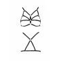 Бюстгальтер-стрепи Passion Exclusive ARMANDA BRA S/M, black