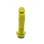 Мило у формі пеніса Чистий Кайф Yellow size XL, крафтове мило-член, натуральне