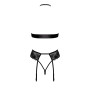 Комплект Kissable Bondage Kiss Set Black S/M