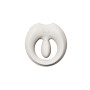 Ерекційне смарт-віброкільце Zalo Apis Ivory White, до 4 годин роботи, зарядний кейс