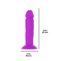 Набір фалоімітаторів ADDICTION Silly Willy 3.3” Silicone Dildo, 3 кольори, 12 шт
