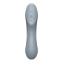 Вакуумний стимулятор з вібрацією Satisfyer Curvy Trinity 3 BlueGrey