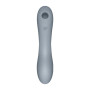 Вакуумний стимулятор з вібрацією Satisfyer Curvy Trinity 3 BlueGrey