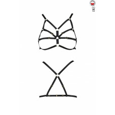 Бюстгальтер-стрепи Passion Exclusive ARMANDA BRA XXL/XXXL, black