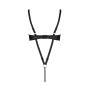 Боді з екошкіри Passion CELIN BODY S/M, black, з доступом, відкритий