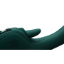 Смарт-вібратор Zalo Ares Turquoise Green, підігрів, 3 мотори, язичок для клітора, стимуляція точки G