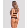Боді Obsessive Euridia crotchless teddy M/L