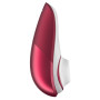 Вакуумний кліторальний стимулятор Womanizer Liberty Red, магнітна кришка, 2 насадки