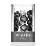 Мастурбатор Tenga Crysta Block, унікальний рельєф, стимулювальні щільні блоки, прозорий матеріал