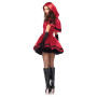 Еротичний костюм Червоної шапочки Leg Avenue Gothic Red Riding Hood L, сукня, накидка