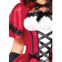 Еротичний костюм Червоної шапочки Leg Avenue Gothic Red Riding Hood L, сукня, накидка