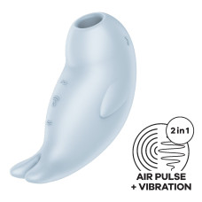 Вакуумний кліторальний стимулятор з вібрацією Satisfyer Seal You Soon, 2 незалежні мотори