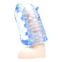 Мастурбатор Fleshlight Fleshskins Grip Blue Ice, надійна фіксація на руці, відмінно для пар та мінет