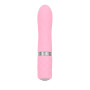 Розкішний вібратор PILLOW TALK - Flirty Pink з кристалом Swarovski, гнучка головка